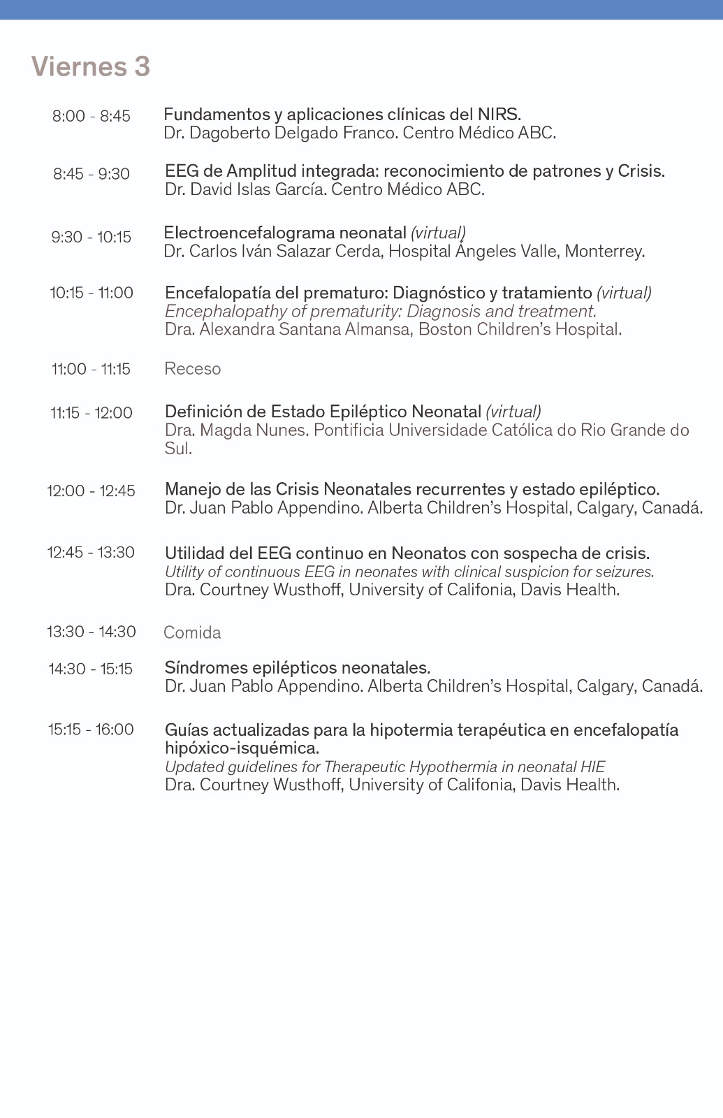 V Simposio Internacional Neurología Neonatal